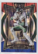 2024 Panini Select Concourse Red & Blue Shock Prizm Braelon Allen #10 1gx0