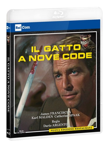 Il Gatto A Nove Code (Blu-Ray) (Blu-ray) James Franciscus Aldo Reggiani - Imagen 2 de 2