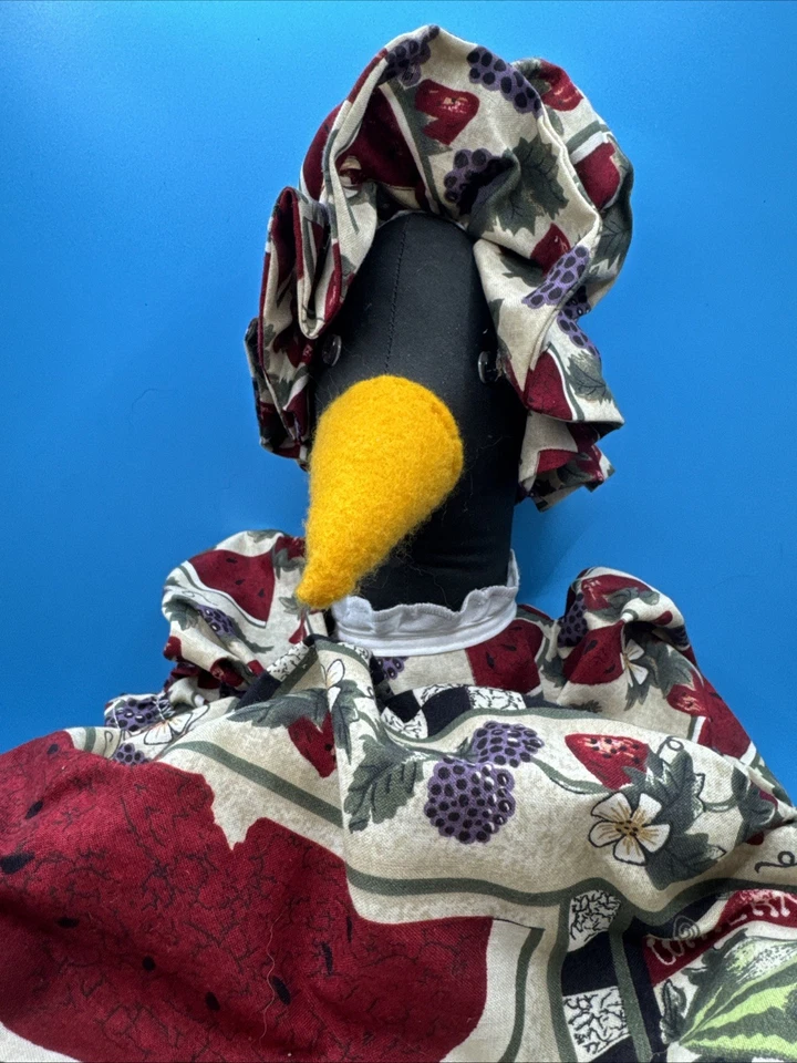 Soporte para bolsa de comestibles madre-ganso hecho a mano Foto 3 de 4