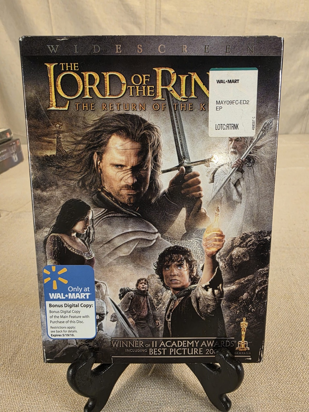The Lord of the Rings The Return of the King DVD Widescreen 2-Disc Used