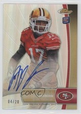 2012 Topps Finest Refractor Rookie Auto 4/20 AJ Jenkins #111 Auto a4e