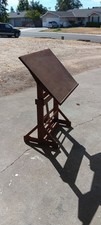 Vintage Drafting Table Circa 1950's - Antique Draft Table -