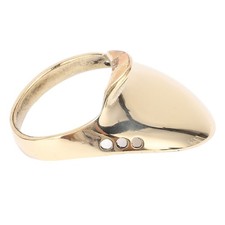 (20)Brass Archery Thumb Ring Portable Finger Protector With Anti Lost Rope