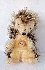 Steiff Joggi Igel Mohair 1960er Jahre Brustanhänger 12cm gut erhalten
