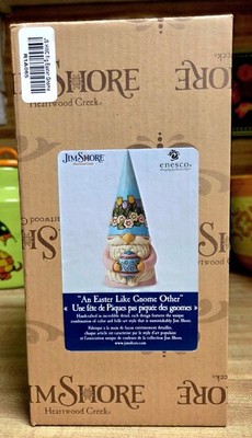 NIB Jim Shore Heartwood Creek Enesco An Easter Like Gnome Other 2020 #6008761