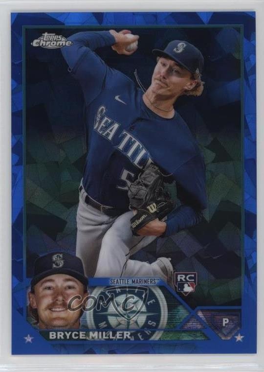 2023 Topps Chrome Update Sapphire Edition Bryce Miller #USCS178 0m7x
