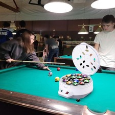 Pool Ball Cleaner Polishing Cleaning Machine Billiard Ball Cleaner for 16 Balls