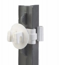 Kuscheliger T-Pfosten 1 Zoll Isolator-Verl&auml;ngerungen, wei&szlig;, 25 St&uuml;ck - SNUG-STP-25W