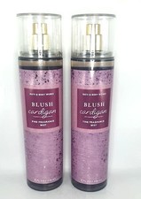 BATH AND BODY WORKS BLUSH CARDIGAN BODY MIST 8 FL OZ EACH 2
