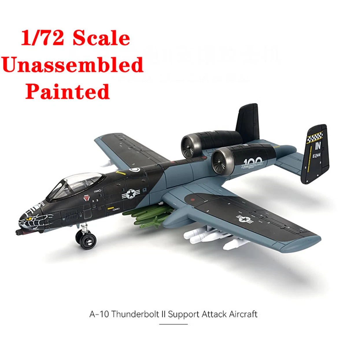 A-10 Thunderbolt II 1:72 Scale Contemporary Diecast Aircraft
