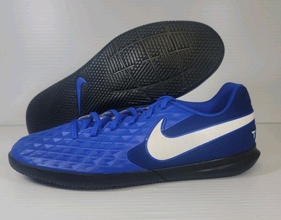 Nike Men's Blue Tiempo Legend 8 Futsal Club IC Soccer Shoes AT6110-414 Size 8