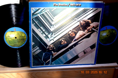 THE BEATLES:  1967-1970 GERMAN 1st PRESS 1973  2 LP  APPLE 1C 18805309/10  NM-