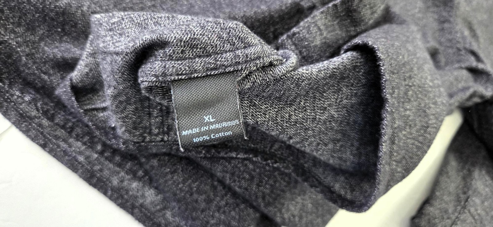 Marc Anthony Men's Black Slim Fit Flannel Button Up Long Sleeve Shirt Size XL