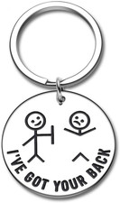 Funny Gifts Best Friend Keychain for Friends BFF Besties Companion I Got Your Ba