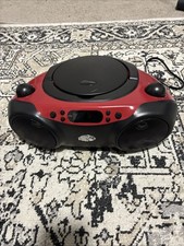 GPX CD/Radio Boombox AM/FM Radio with Headphone Jack and CD Player tested works