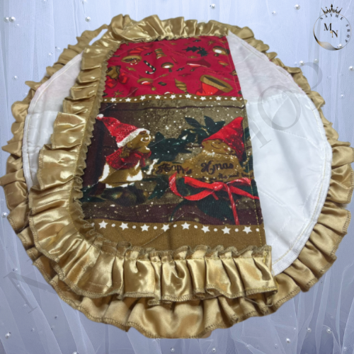 3 Piece Christmas Bathroom Decor Set Unique Mexican Handmade For Toilet - Picture 35 of 53