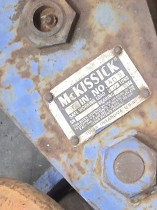 Mckissick 409 22 Ton. 6 Inch Made In Tulsa
