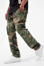 Jordan Craig Xavier OG Camo Vintage Camo Tapered Cargo Pants -SIZE 36 x 32