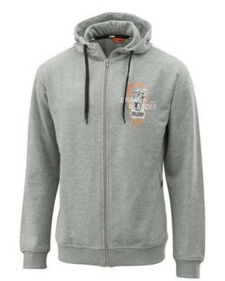 KTM ORANGE FLUIDS ZIP HOODIE sz Large Motocross MX BMX Brand new! Free Shipping!