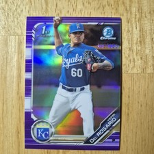 Yefri Del Rosario | 2019 Bowman Chrome Prospects #BCP-243 Purple Refractor /250
