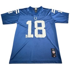 NFL Indianapolis Colts Peyton Manning 18 Jersey Youth Size Large L Football