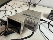 Vintage 1982 Panasonic TravelVision TR-1020P Portable With Accessories As Is