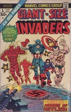 Giant Size Invaders #1 VG 4.0 1975 Stock Image
