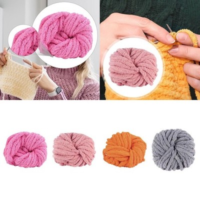 Dickes Raupengarn zum Stricken, 2 cm Jumbogarn zum Basteln von