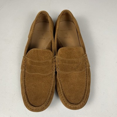 Polo Ralph Lauren Penny Loafers Brown Suede Mens 10.5D  display picture 2