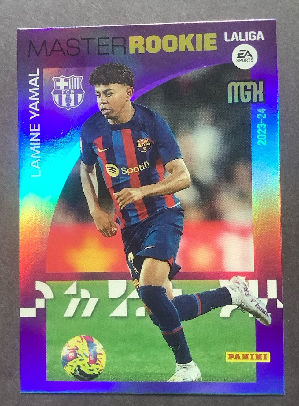 2023-24 Megacracks La Liga EA Sports - Master Rookie Lamine Yamal #423