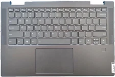 Laptop Upper Case Palmrest Non-Backlit Keyboard Touchpad Assembly Part for Lenov