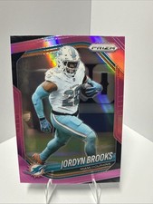 2025 Panini Prizm - Jordyn Brooks #129 Pink Prizm