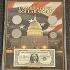 United States Dollar Story Collection Morgan 1921 Peace 1923 Ike SBA Silver Cert