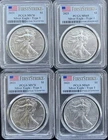 (LOT OF 4) - 2021 American Silver Eagle Type 1 -.999 1oz PCGS MS 70 First Strike