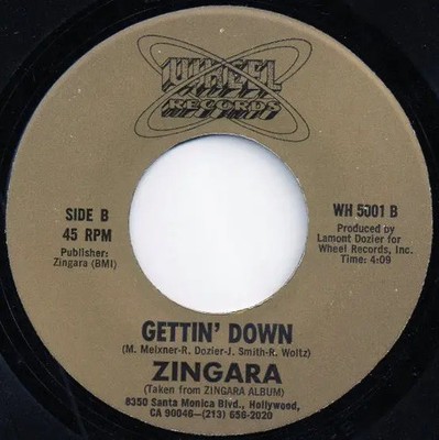 Zingara Loves Calling Vinyl Single 7inch Wheel records