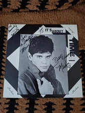 Markus - It's About Time 12" EP Vinyl Record Autographed Signed Private Press NM