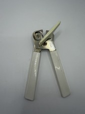 Vintage Ekco Handheld Can Opener Swing Away Made In USA Stainless Steel Kitchen