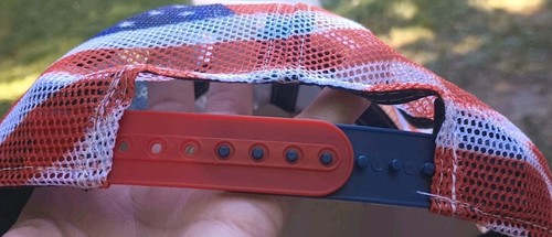 Regolazione bandiera americana mimetica Ford. Cappello berretto baseball camionista snapback nuovo con etichetta rovere muschiato - Foto 5 di 16