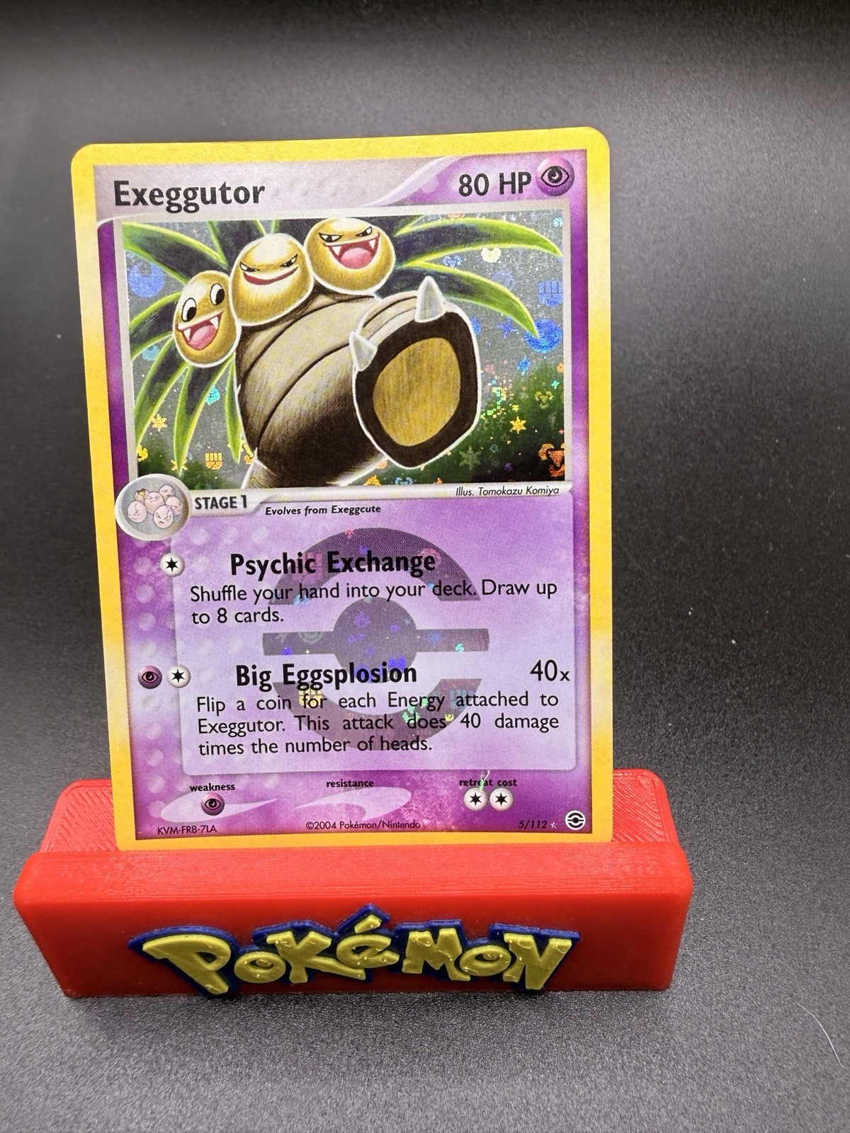 Exeggutor 5/112 Holo Rare FireRed & LeafGreen Pokemon Reverse Holo LP