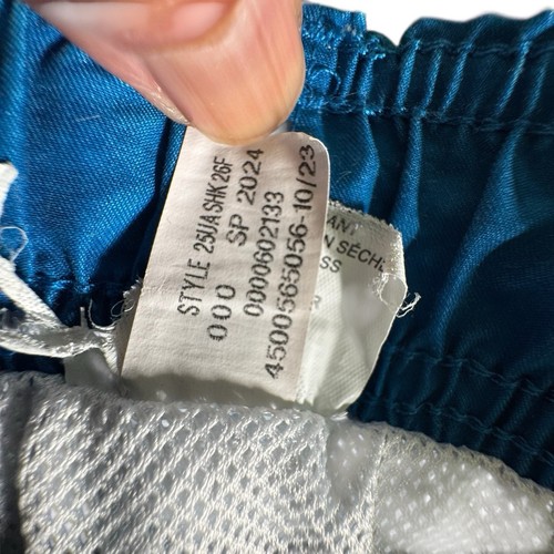 Under Armour Boys Size YLG Swim Trunks Board Shorts 2 Pair Lot Green Blue - Picture 11 of 16