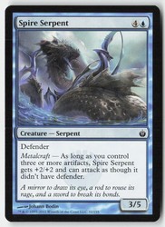 Spire Serpent 32/155 Mirrodin Besieged Common MTG