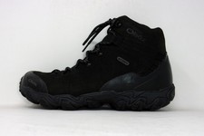 Oboz Men's Bridger Mid B-Dry Hiking Boots, Black Sea, 10 Wide US, USED