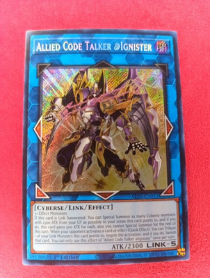 #ad Allied Code Talker @Ignister ALIN EN051 Secret Rare Alliance Insight 1st Ed $4.00