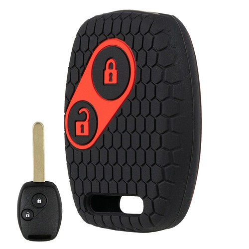 Car Fob Key Case Car Fob Key Case Black Red Easy Installation No Distortion - Picture 2 of 10
