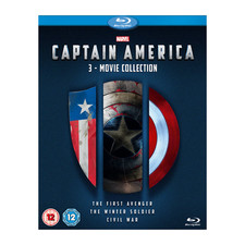 Captain America: 3-Movie Collection [12] Blu-ray Box Set
