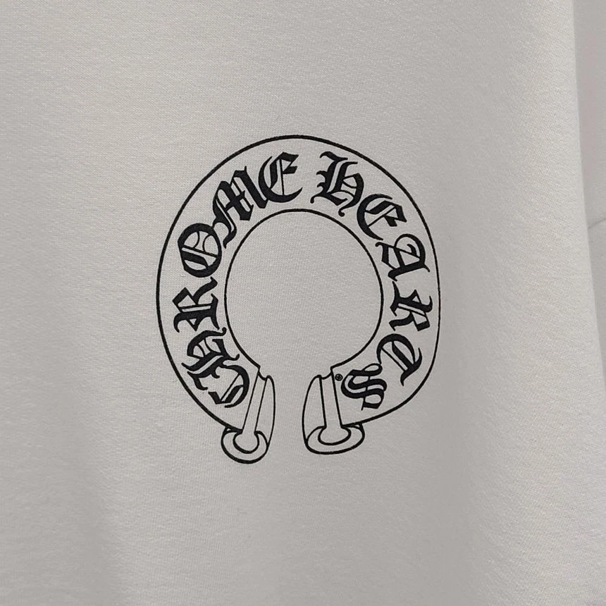 Felpa con zoccolo a ferro di cavallo Chrome Hearts [XL] HRA090623 111025996 mai usata