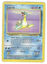 Lapras (25) 25/62 Pokémon Fossil Rare - HP