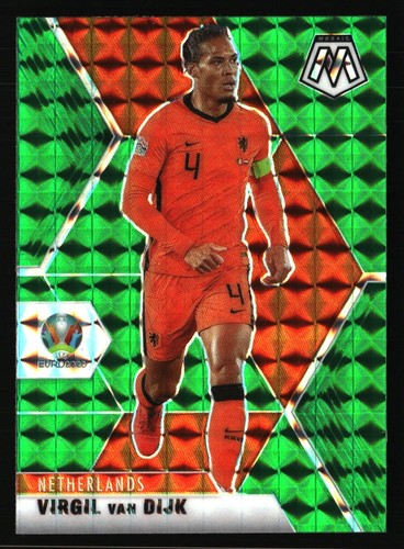 Virgil Van Dijk 2021 Panini Mosaic UEFA Euro #141 SOCCER Card