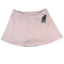 Wild Fable Skort Women's Large Pink Lace Trim Bow Seamless NWT