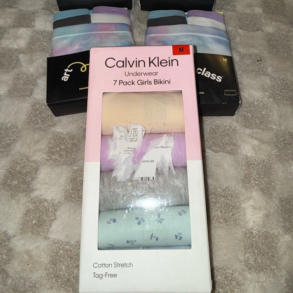 女孩内衣套装 Calvin Klein 女孩艺术级 — 第 2/4 张图片